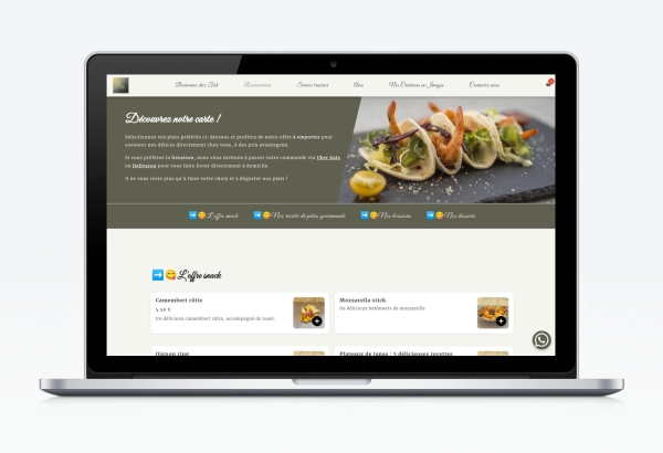 site-vitrine-restaurateur
