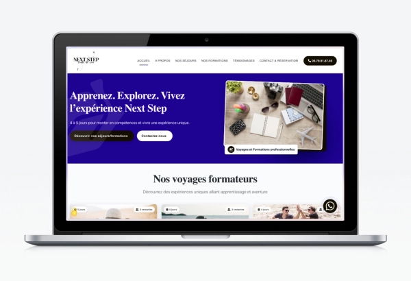 Site Web : Londe de Com Next Step