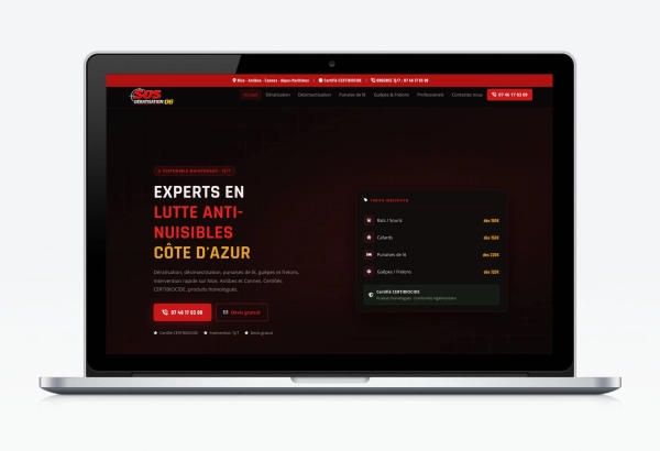 Site Web : SOS Dératisation